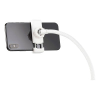 Smartphone holder 3-i-1 (m/selfie lampe) Hvit