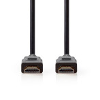 HDMI 2.0 Kabel - 3m Premium High Speed (4K) Svart - Nedis