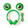 Barnehodetelefoner - Freddy Frog (Grønn) Nedis Animaticks