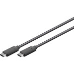 USB-C Kabel 1m - 5A 100W (USB-C/USB-C) Goobay