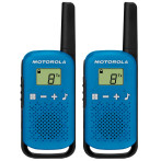 Motorola Talkabout T42 Walkie Talkie - 2-Pack (4 km) Blå