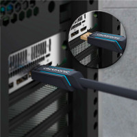 DisplayPort kabel 8K - 1m (1.4) Antrasitt - Clicktronic