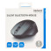 Bluetooth Mus - Lydløs (4 knapper) Deltaco