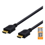 HDMI 2.0 Kabel - 0,5m (HDMI Sertifisert - 4K) Deltaco