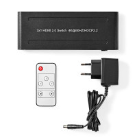 HDMI Switch - 3 input (Manuel) Nedis
