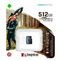 Micro SDXC kort 512GB A2 V30 (UHS-I) Kingston