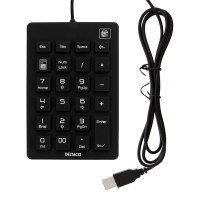 Vanntett numerisk tastatur (USB) Svart - Deltaco