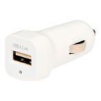 USB billader 2,1A (1xUSB-A) Hvit - Essentials
