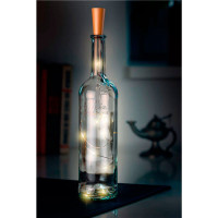 LED lyskjede for flaske - 1m (10 LED) Goobay - 1-Pak