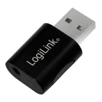 USB lydkort m/3,5mm plugg (TRRS) Logilink