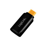 USB-C til Minijack Adapter (USB-C Han/3,5mm Hun) Logilink