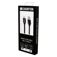USB-C Kabel - 3m (USB-C/USB-A) Champion