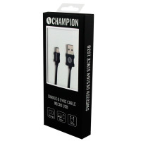 Micro USB Kabel  - 1m (Micro USB/USB-A) Champion