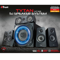 Trust Tytan 5.1 Høyttalersett m/LED (Surround) GXT 658