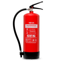 Brannslukker 6kg - 55A (pulverslukker) Rød - Nexa