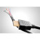 Vinklet HDMI kabel - 0,5m (270 grader) Goobay