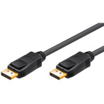 DisplayPort kabel - 2m (10,8Gbps) Goobay