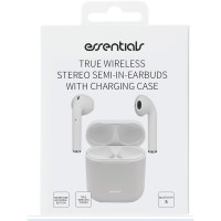Bluetooth Earbuds (m/ladetui) Hvit - Essentials