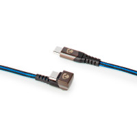 USB-C til USB-C Kabel - 2m (Gaming 180) Blå - Nedis
