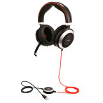 Jabra Evolve 80 MS Stereo Headset m/mikrofon (ANC)