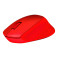 Logitech M330 USB Trådløs Mus (Silent Plus) - Rød