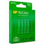Oppladbare AAA Batterier (950mAh) GP ReCyko - 4pk