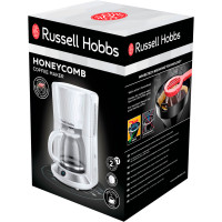 Kaffemaskin 10 kopper (1,25 liter) Hvit - Russell Hobbs