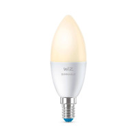 WiZ WiFi Kerte LED pære E14 - 4,9W (40W) Hvit