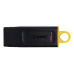 USB 3.2 Minnepenn 128GB (m/hank) Svart - Kingston Exodia