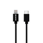 USB-C til Lightning kabel - 1m (MFi) Svart - Champion
