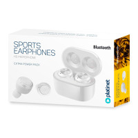 Earbuds Sport TWS (Bluetooth) Hvit - Platinet