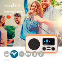 DAB+/Internett radio 24W (m/Bluetooth) Nedis