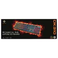 Gaming Tastatur m/RGB (Outemu Red) Deltaco DK310