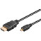 Micro HDMI kabel 4K - 0,5m (Goobay)