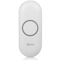 Trådløs ringeklokke-trykknapp (batteri) Byron DBY-23510