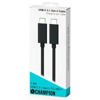 USB-C Kabel - 1m (USB-C/C 3.1) Champion
