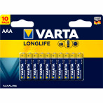 AAA Batterier (Longlife) Varta - 10-Pack
