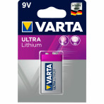 9V batteri (Ultra Lithium) Varta - 1-Pack