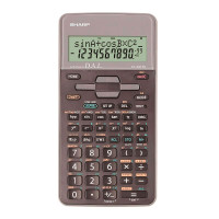Sharp EL-531TH kalkulator med 2 rader (10 siffer) Grå