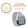Apple Watch-deksel 44/42 mm (Sivil) Grå/Blå UAG