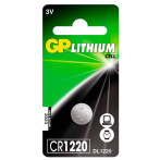 CR1220 batteri 3V (Lithium) GP