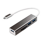 USB-C Hub (3xUSB-A/kortleser) Logilink