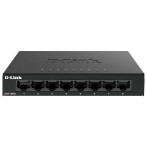 D-Link DGS&#8209;108 Nettverk Switch (8 porte) Gigabit