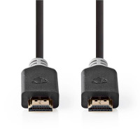 HDMI 2.0 Kabel - 3m Premium High Speed (4K) Grå - Nedis