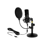Podcasting/Gaming Mikrofon m/tilbehør (USB-A) Delock