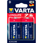 Varta Longlife Max Power D Batterier (LR20) 2-pack
