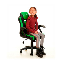 GEAR4U Junior Hero Gamer stol - Svart/Grønn