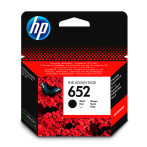 HP 652 Blekkpatron (dye-basert svart) 360 sider