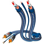 Inacoustic Premium II Phono-kabel - 1,5 m (m/separat jord)