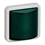 LK Opus 74 Signallampe (LED 230V- Art/blinkende) Grønn